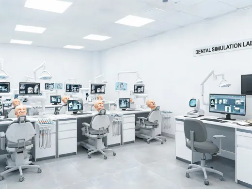 University dental simulation lab
