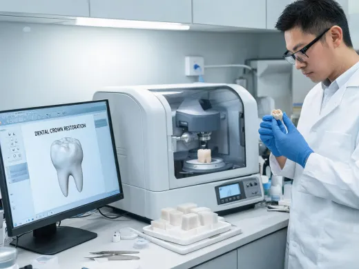 Dental laboratory CAD CAM bench